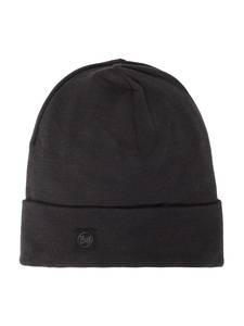 Buff čepice Merino Heavyweight Beanie - solid black