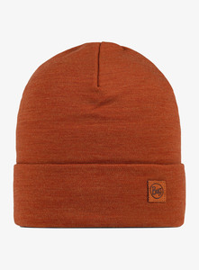 Buff čepice Merino Heavyweight Beanie - solid cinnamon