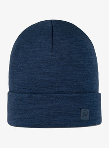 Buff čepice Merino Heavyweight Beanie - solid night blue